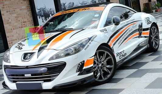 SOTTO PARAURTI PEUGEOT RCZ 2009-2014 SPOILER ANTERIORE LOOK SPORTIVO