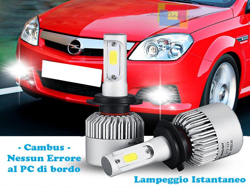 LAMPADE FENDINEBBIA A LED OPEL TIGRA TwinTop CAMBUS BIANCO GHIACCIO CREE