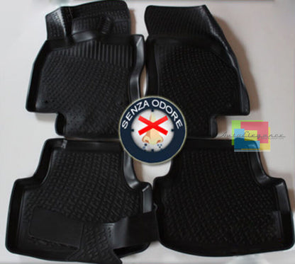 SKODA OCTAVIA SW 2013+ SET TAPPETINI AUTO IN GOMMA - TAPPETI ANTI SCIVOLO