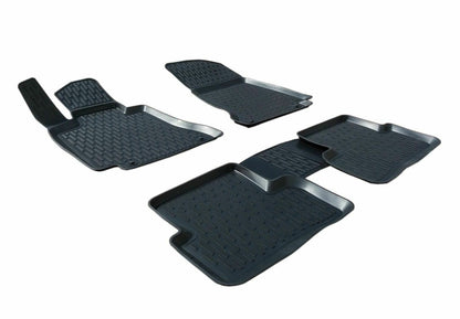 MERCEDES C CLASS W205 RUBBER CAR MATS - TOP QUALITY MATS -1