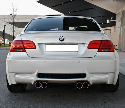 BMW SERIE 3 E92 E93 COUPE CABRIO 2006 - 2012 SPOILER POSTERIORE M3 DESIGN IN ABS AUTOELEGANCERICAMBI