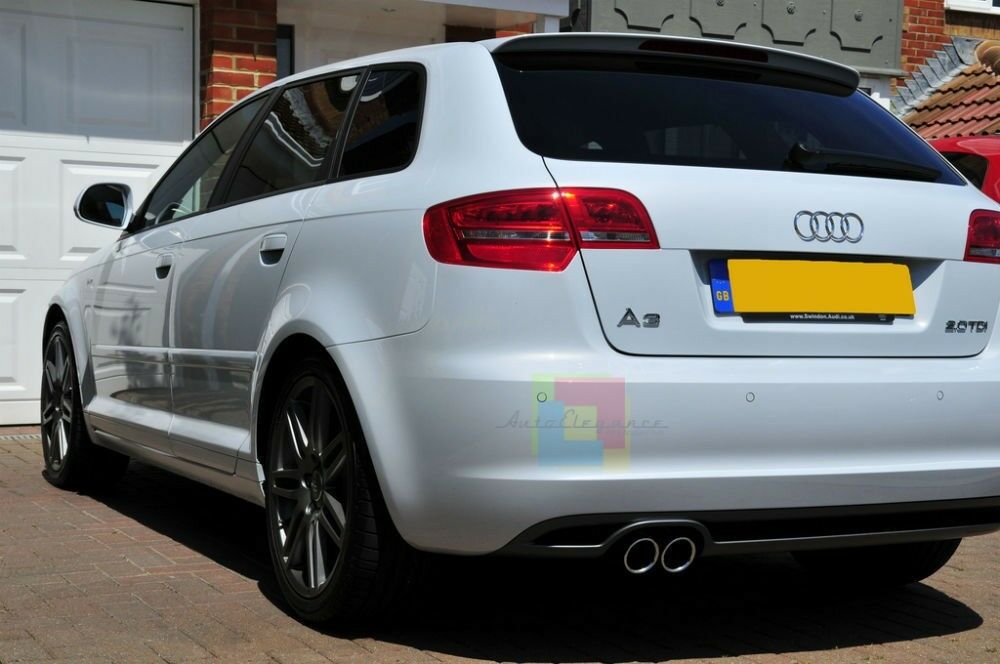 AUDI A3 8P 08-12 SPORTBACK 3 PORTE DIFFUSORE POSTERIORE SOTTO PARAURTI SLINE S3 AUTOELEGANCERICAMBI