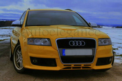 SPOILER ANTERIORE LOOK S4 SOTTO PARAURTI AUDI A4 B6 BERLINA AVANT 2000-2004 .-.